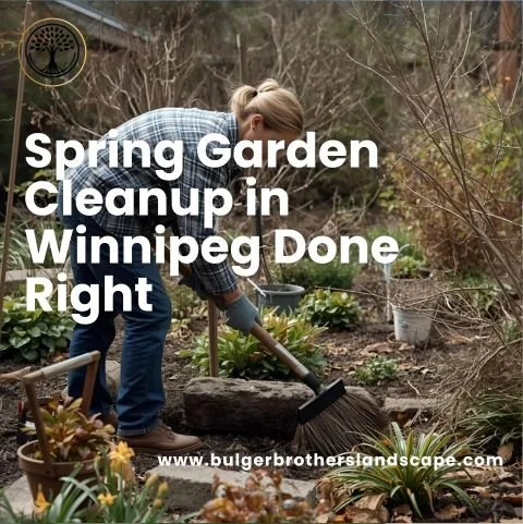 Spring Garden Cleanup in Winnipeg Done Right