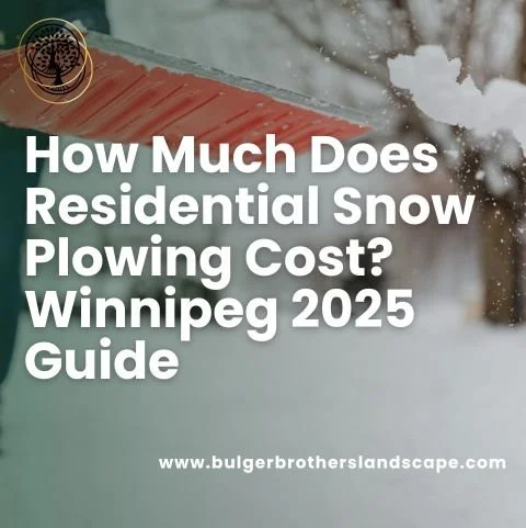 How Much Does Residential Snow Plowing Cost? Winnipeg 2025 Guide