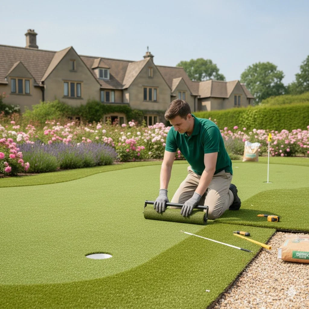 Outdoor Putting Green Installation: Transform Your Backyard into a Golf Practice Paradise