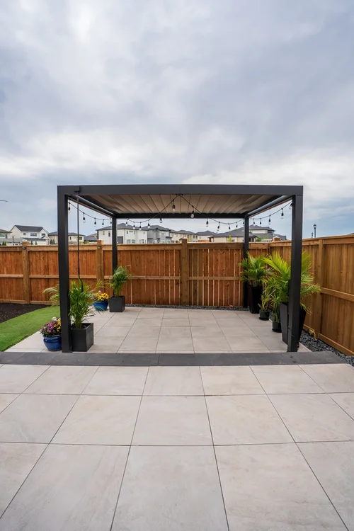 Landscaping and hardscaping project by Bulger Brothers Landscape Winnipeg MB