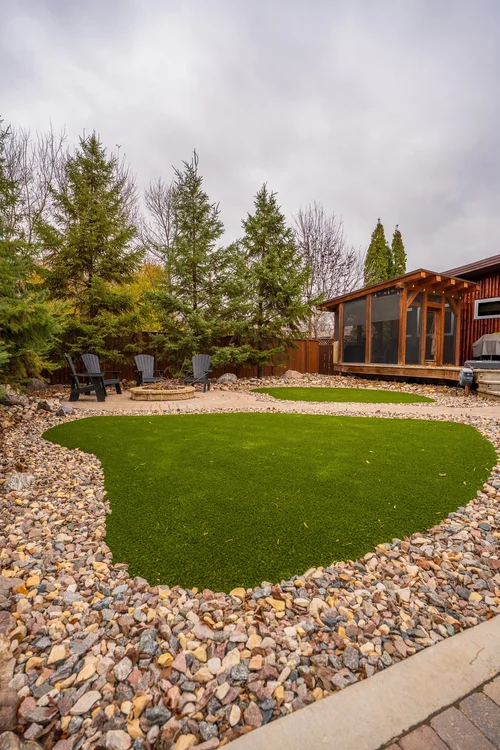 Custom outdoor design by Bulger Brothers Landscape in Winnipeg MB