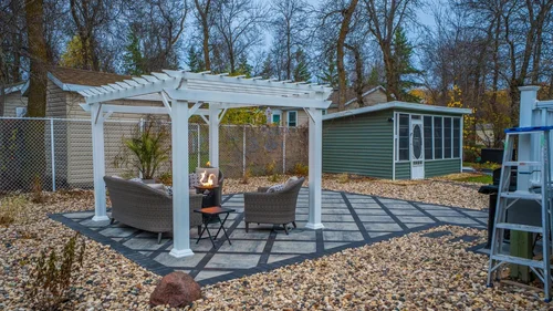 Landscaping project completed by Bulger Brothers Landscape Winnipeg