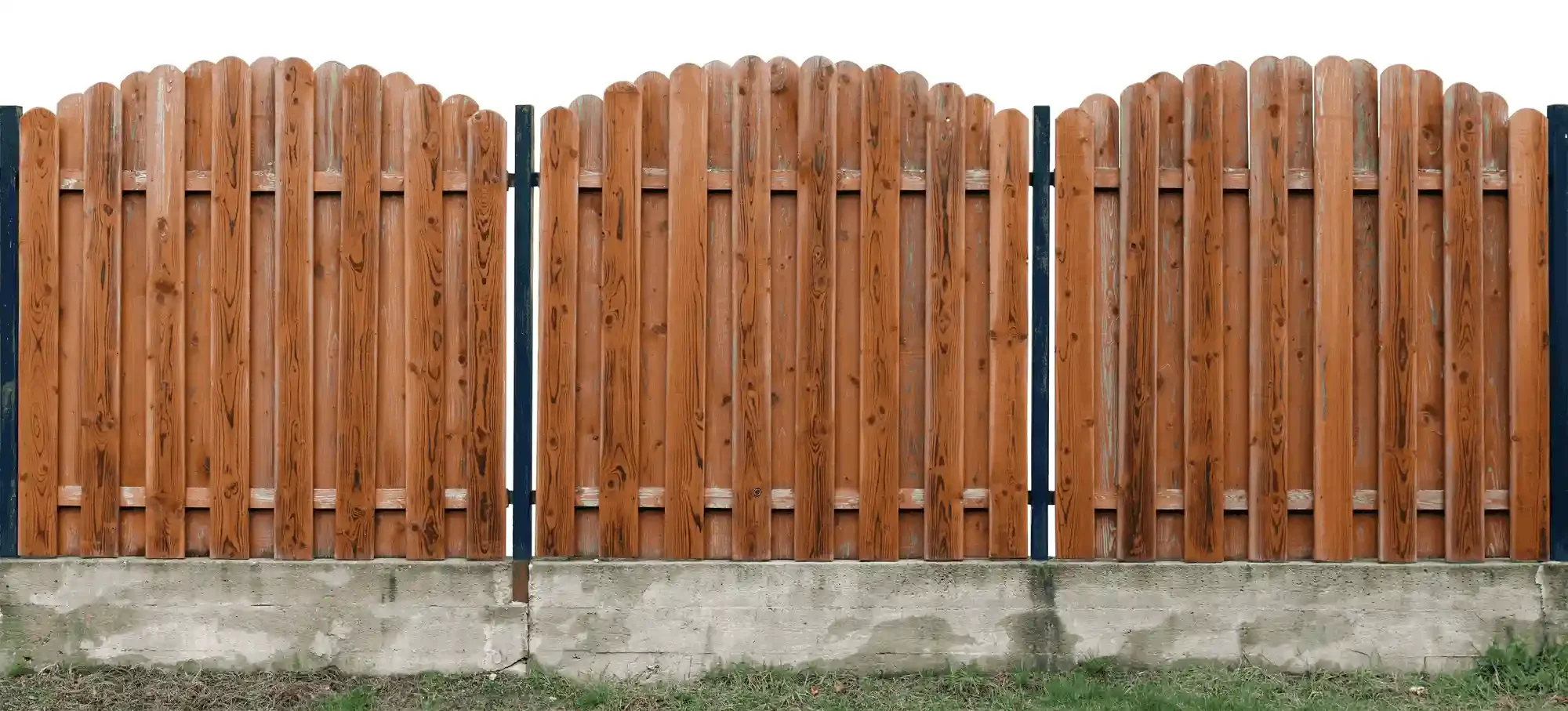 Metal Wood Hybrid Fence