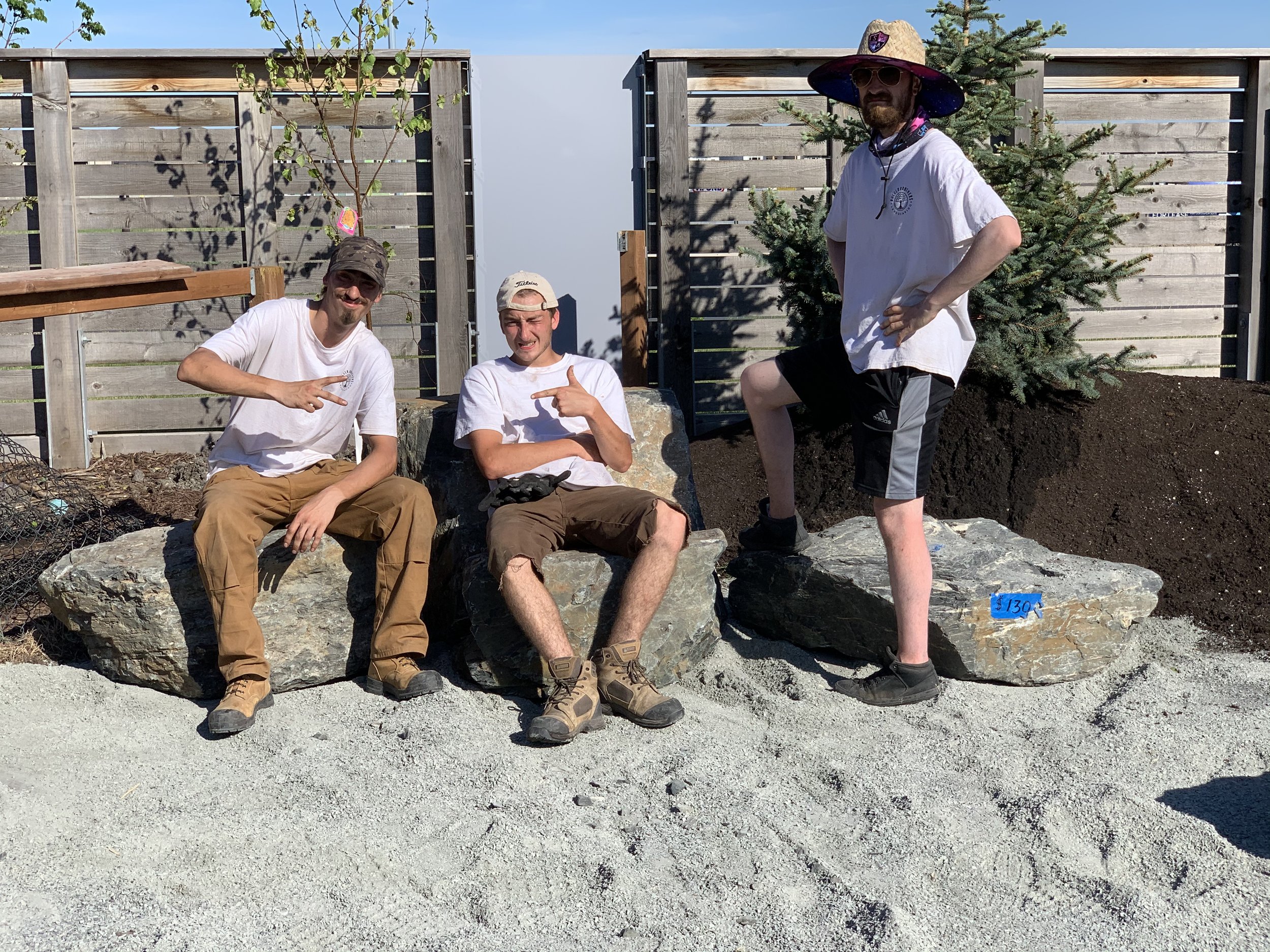 Outdoor Fireplace Installation Winnipeg Bulger Brothers Landscapes