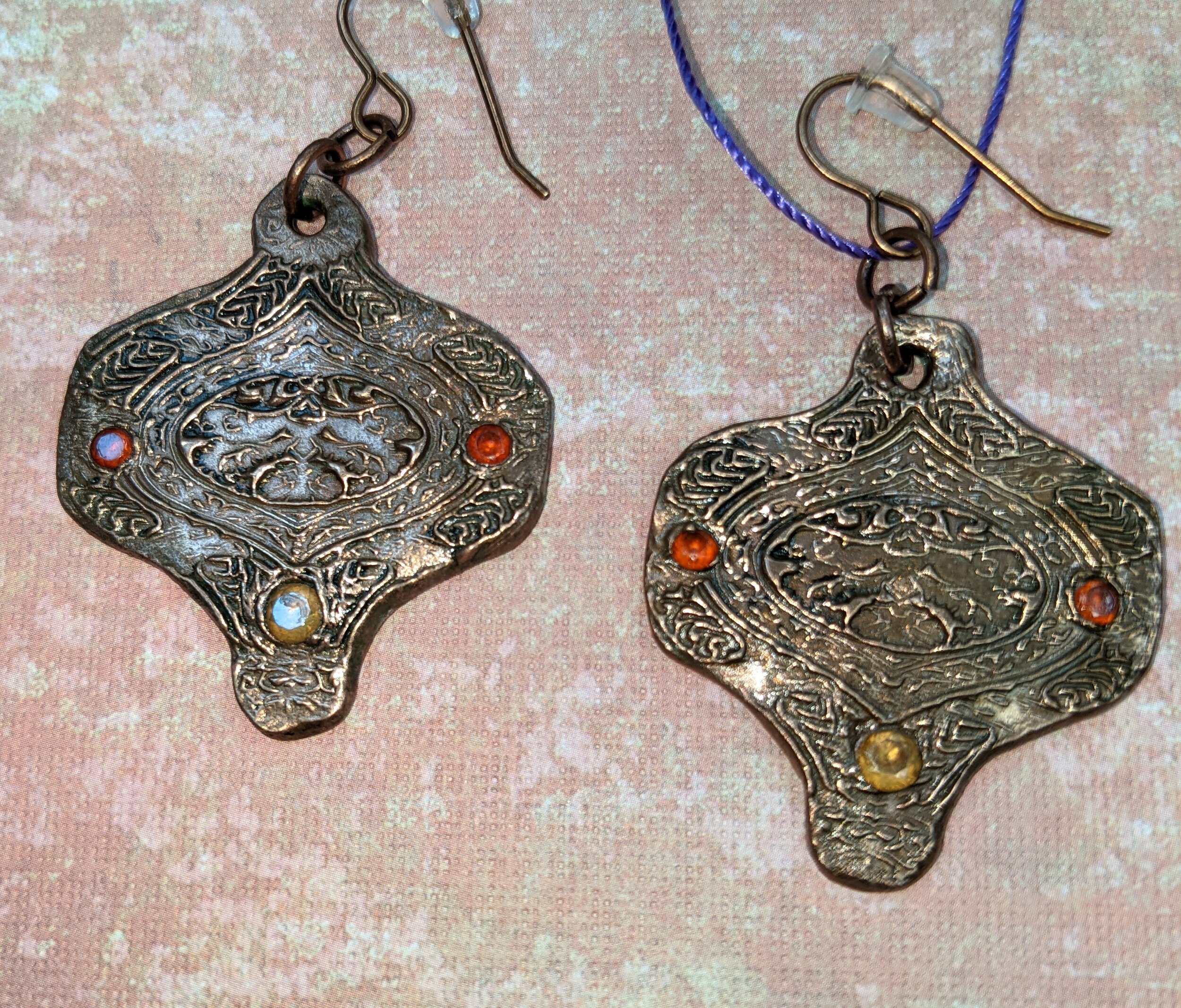 Tiki Lantern Earrings