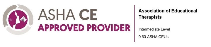 ASHA CE Approved Provider