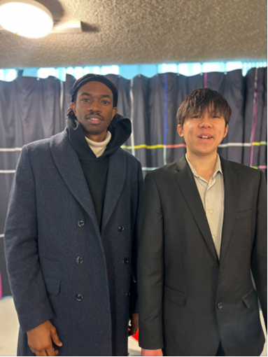 Queens Tech Corner: Regnault Drake Sanders and Jonathan Lin of ...