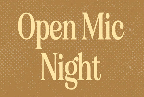 Open Mic Night at Lunkenheimer