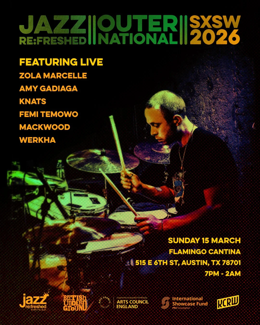JAZZ RE:FRESHED OUTERNATIONAL SHOWCASE AT SXSW