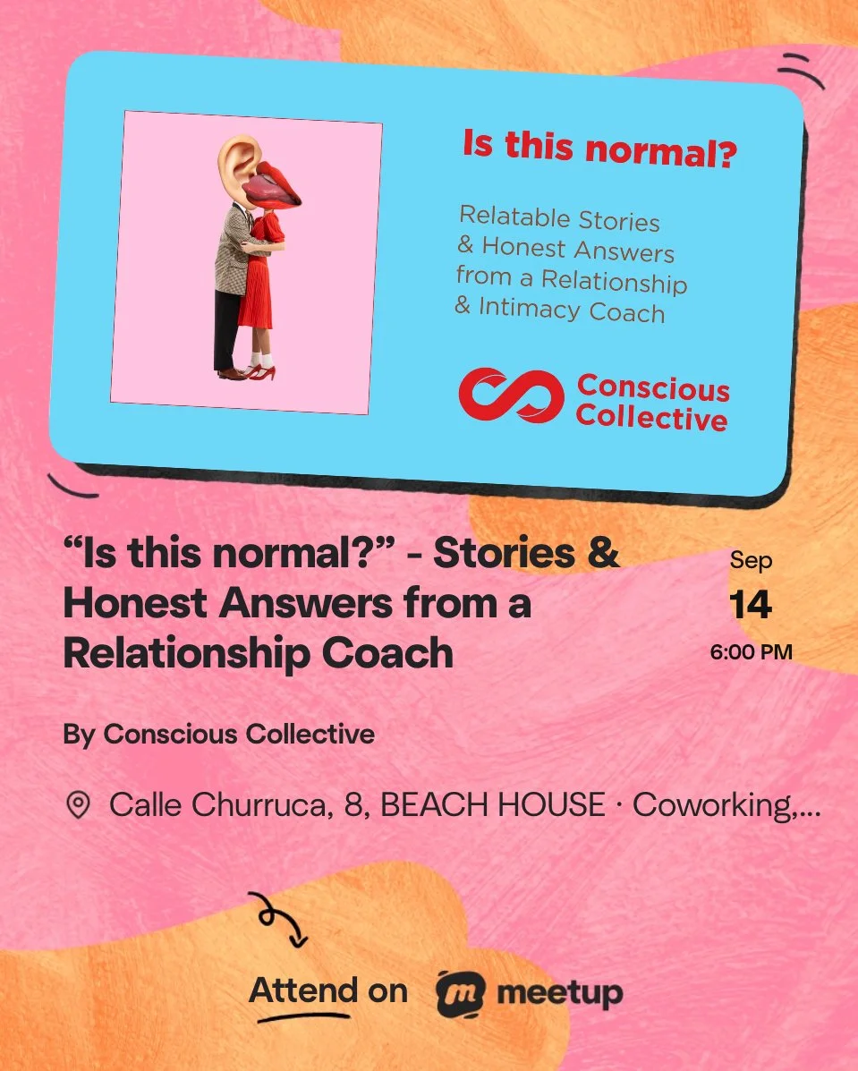 “Is this normal?” - Relatable Stories & Honest Answers from a Relationship & Intimacy Coach (Copy)