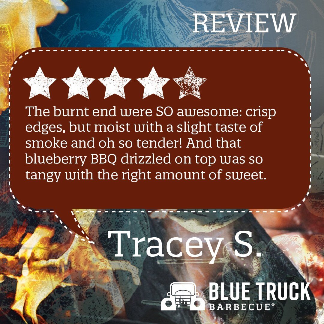 We love that you loved our food Tracey! We hope your next visit will earn us that extra star!

#Edmonton #barbecue #barbeque #BBQ #YEG #YEGlocal #YEGfood #YEGeats #yeggers #yeglife #edmontonmade #exploreedmonton #yegbusiness #foodstagram #edmontoneat