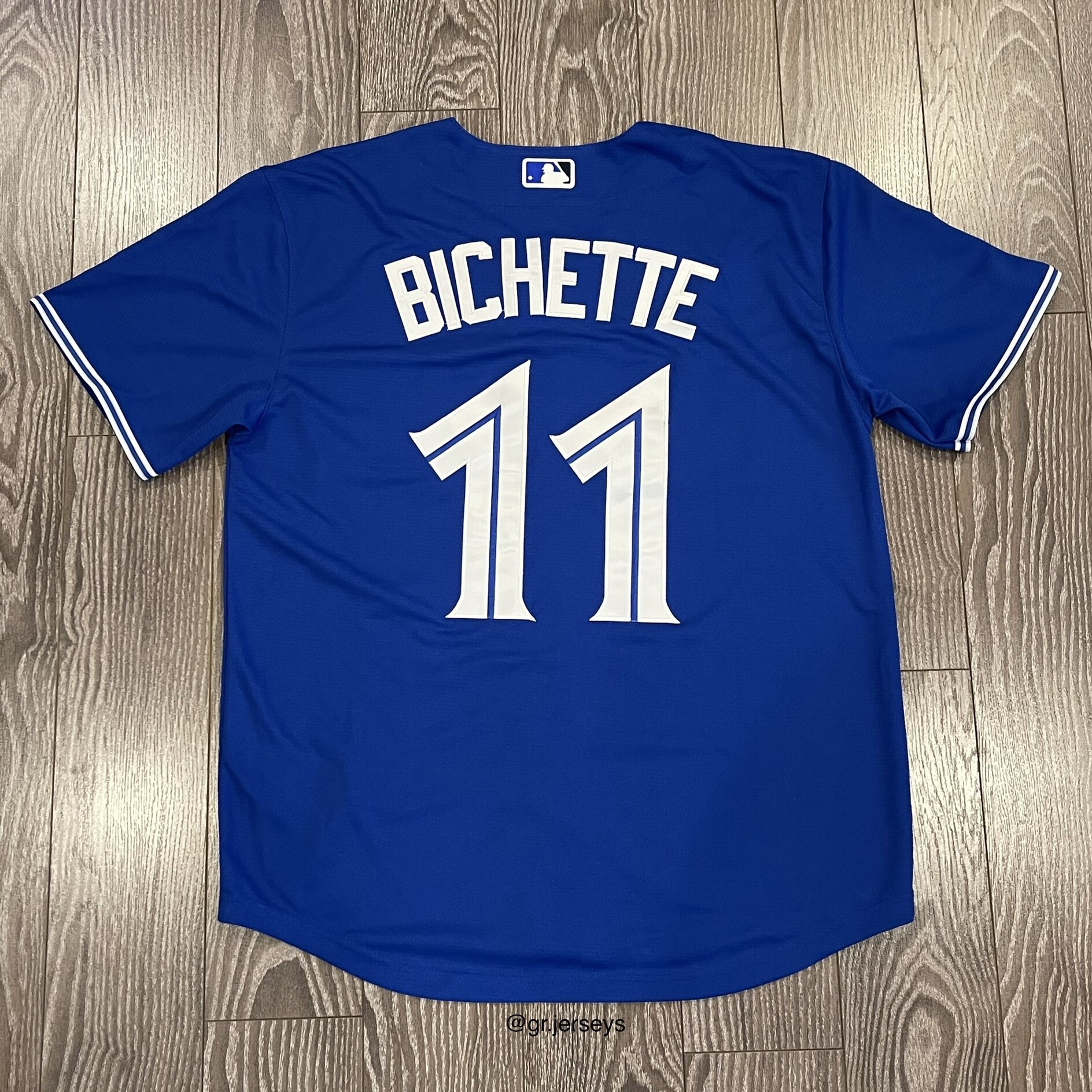 Bo Bichette Toronto Blue Jays #11 Blue — GR Jerseys