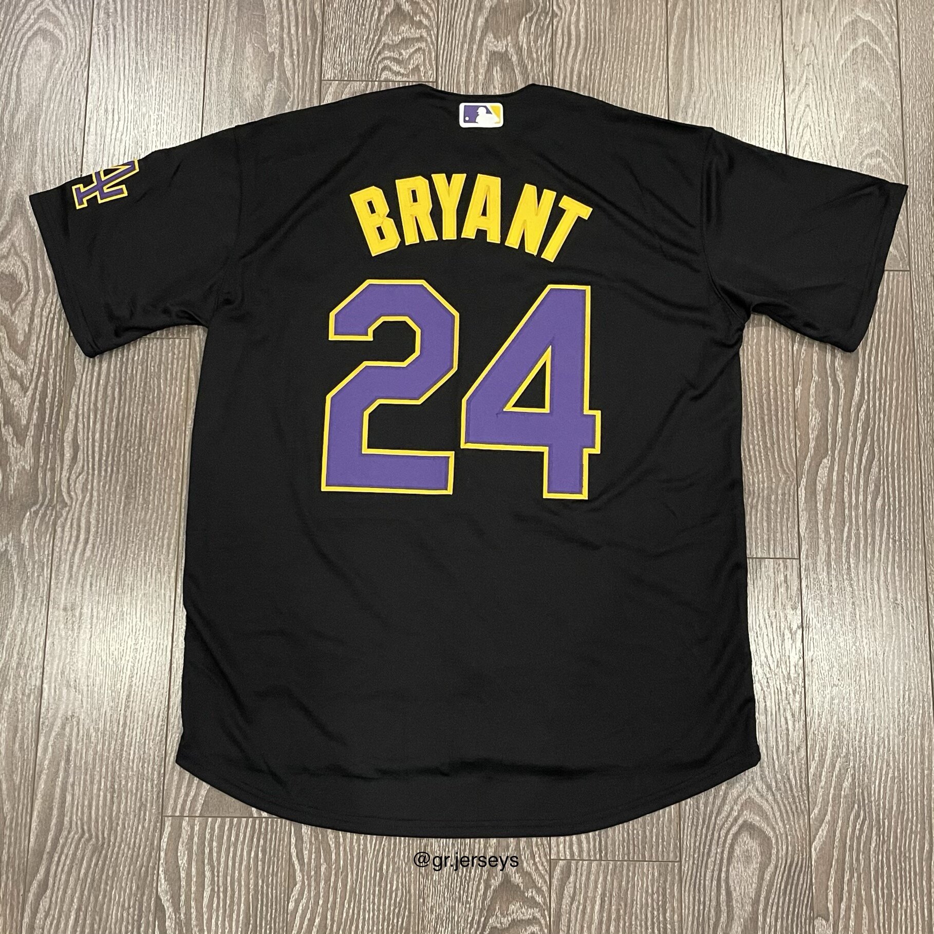 Kobe Bryant LA Dodgers Baseball Jersey Lakers Night 2023 Edition - Rockatee