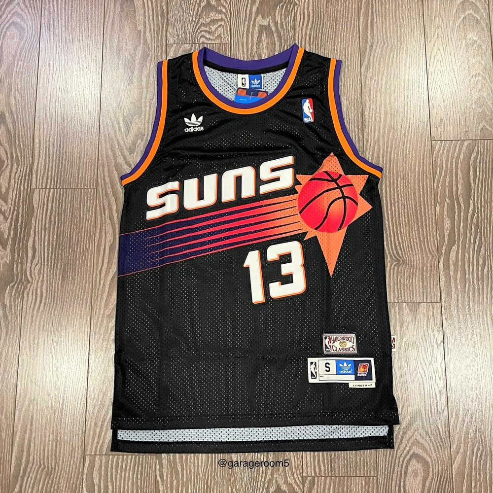 Steve Nash Phoenix Suns #13 Retro Black — GR Jerseys