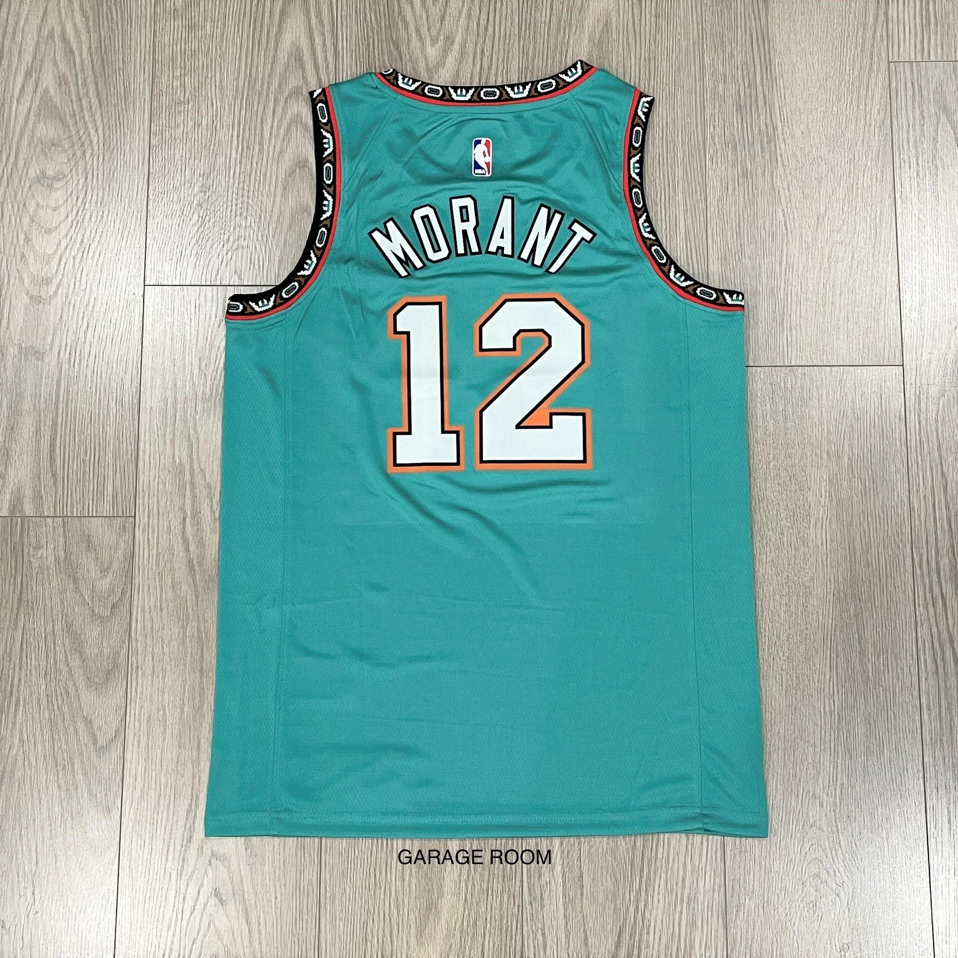 Ja Morant Vancouver Grizzlies 12 Retro Teal — GR Jerseys