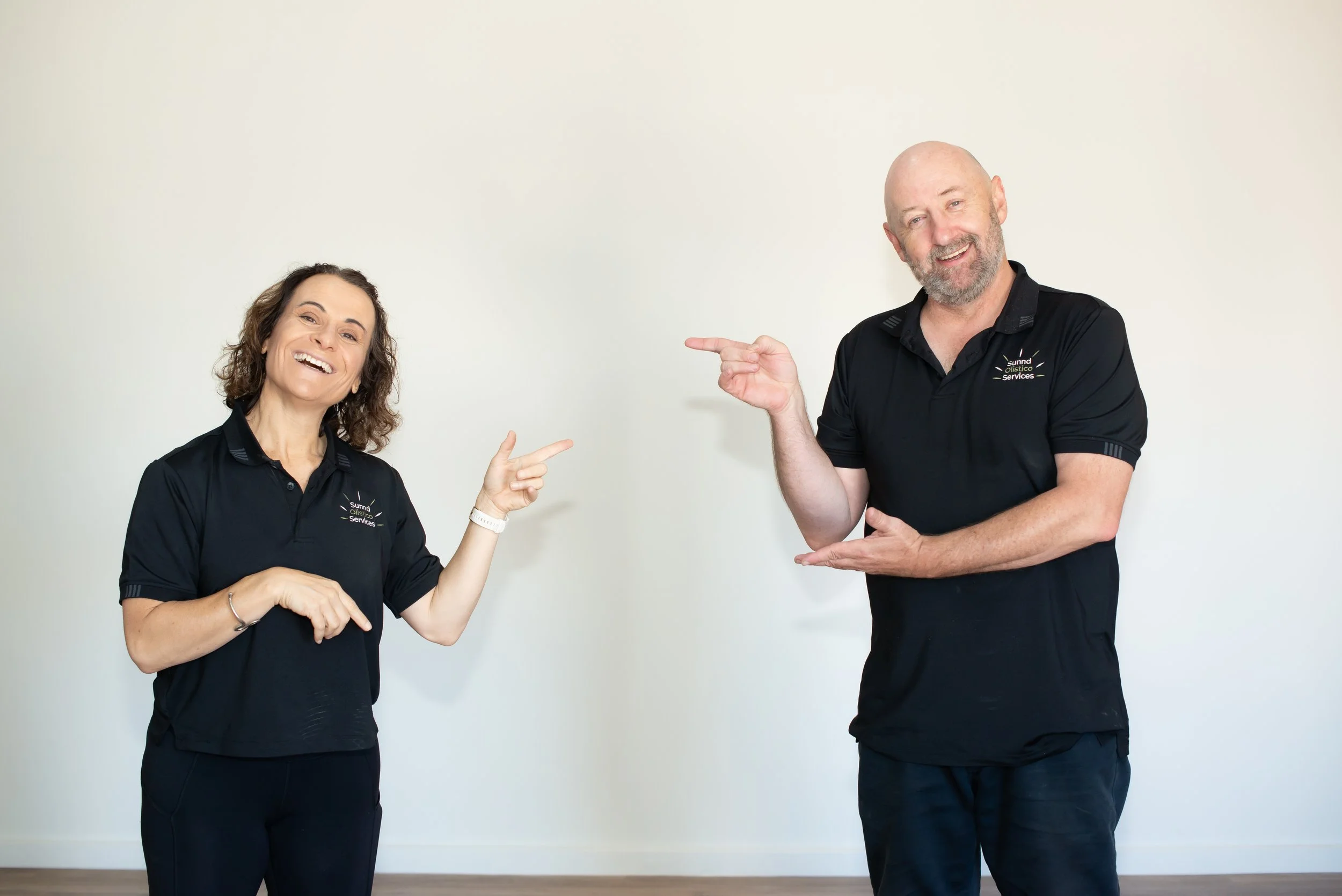 Debbie Pucinischi and Iain Bryers from Sunnd Olistico in Whyalla