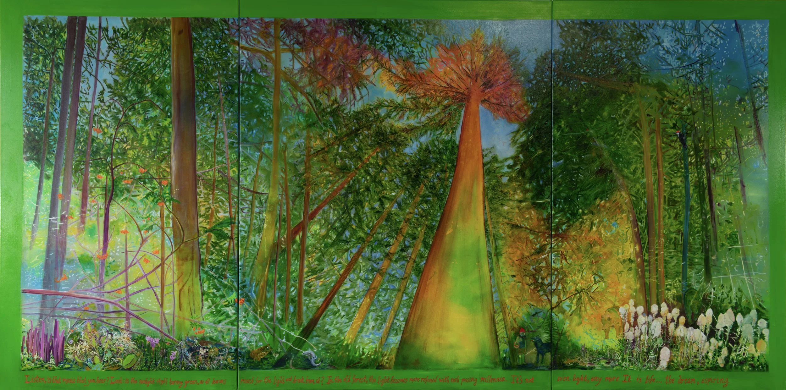 Sacrosanct: A journey to the Yaak and beyond: a story of how a painting came to be