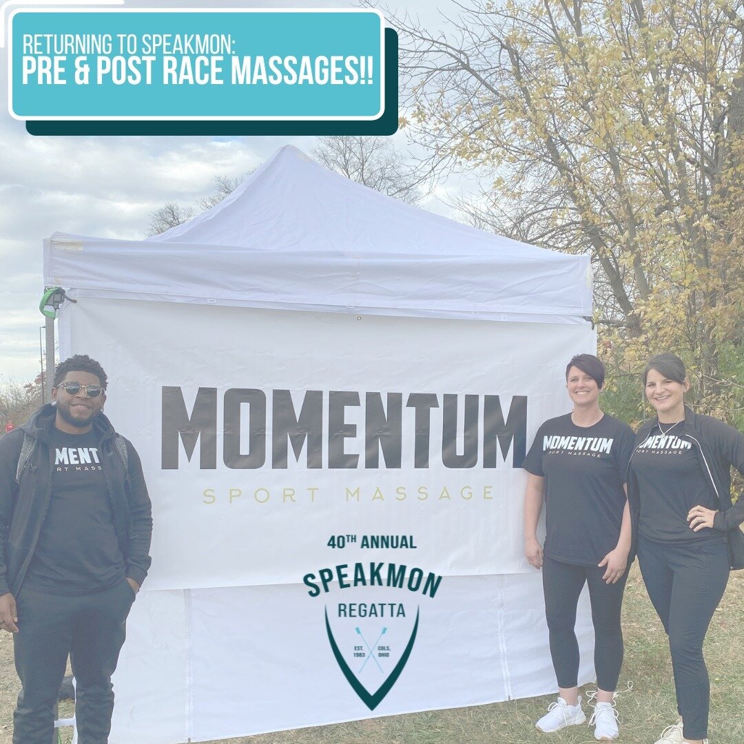 MASSAGE TENT IS BACK! Thank you to Momentum Sport Massage for providing our athletes with pre and post-race massages! swipe to see the pricing details.

Signs up available at the tent on regatta day only.

#speakmonregatta