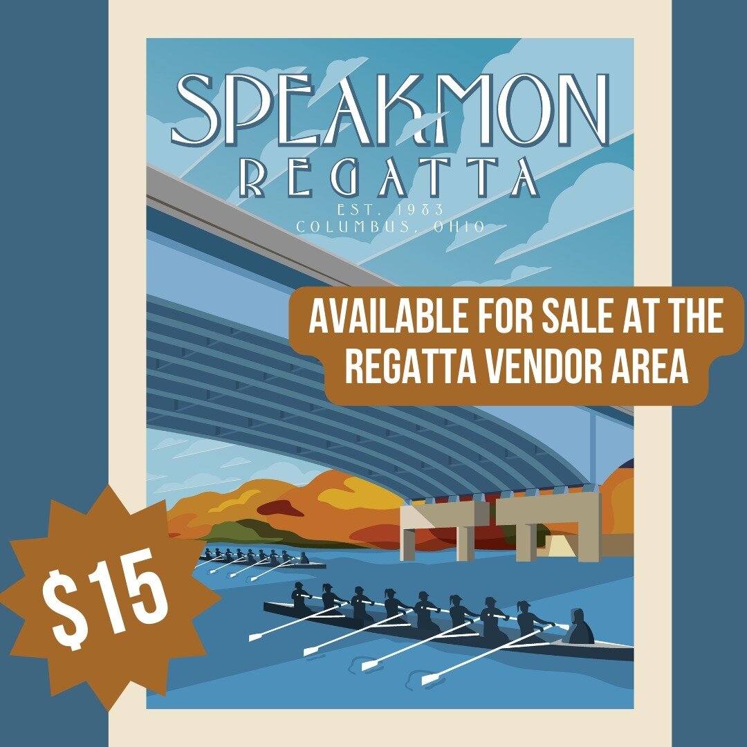 Be sure to grab a Regatta Poster tomorrow before they are gone! We have sleeves to protect them from the rain. They will be sold in a tent on vendors row!