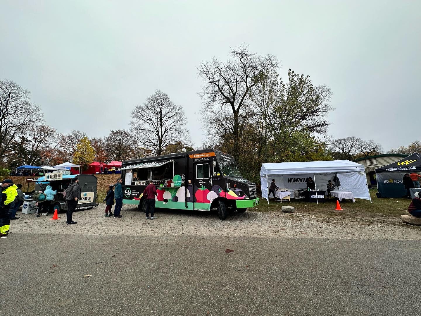 Thank you to our vendors who stuck through the cold, rainy and dreary weather!! 
@finedesignsofficial @backroomcoffee @pitabilities @momentum_sportmassage @rowhouseupperarlington 

Hopefully see you next year!!