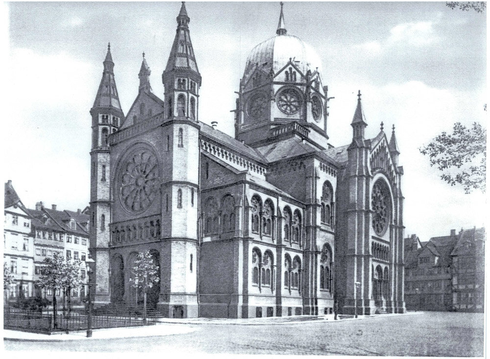 Hannover Synagogue, built 1831-1880