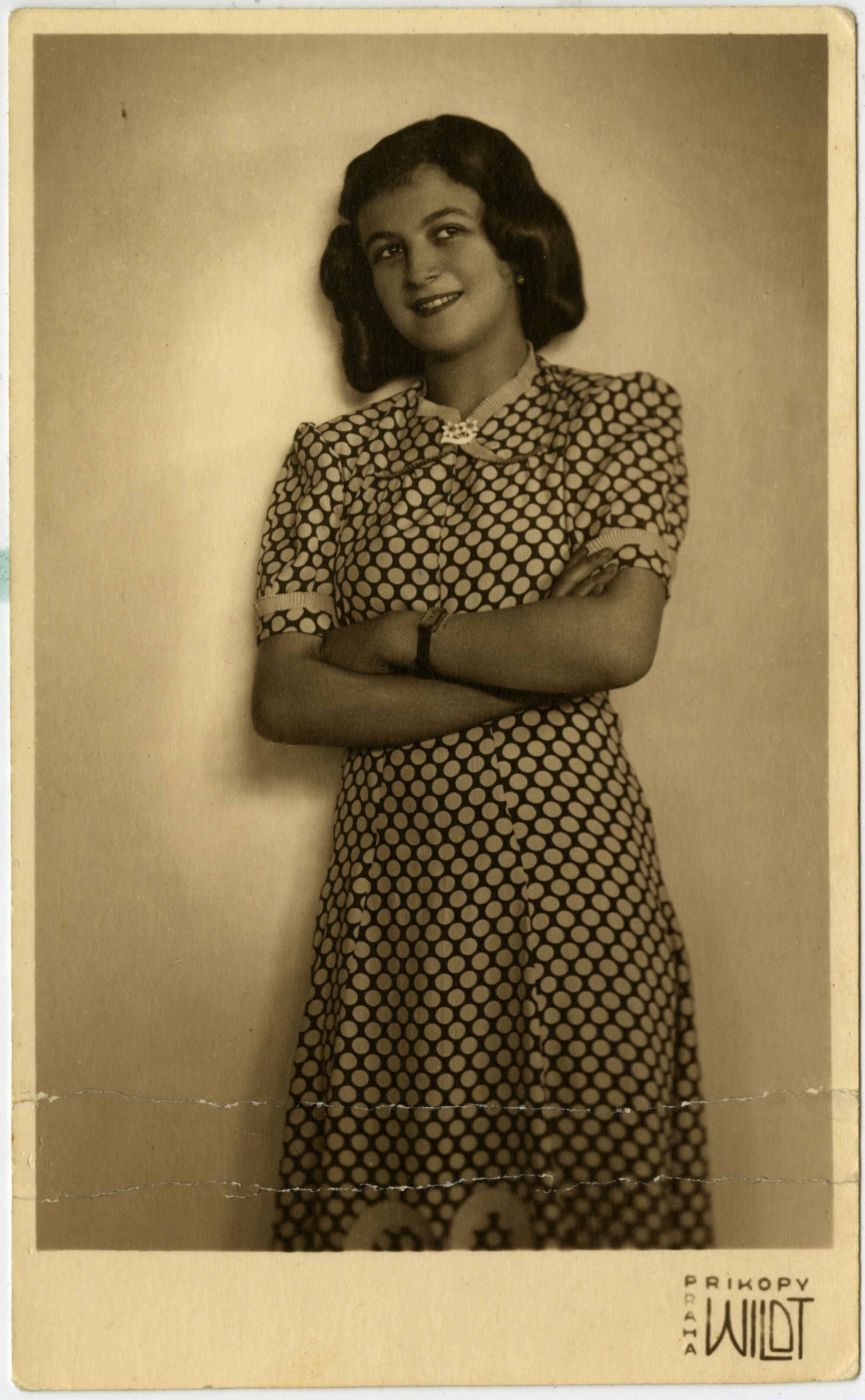 Vera as a young woman