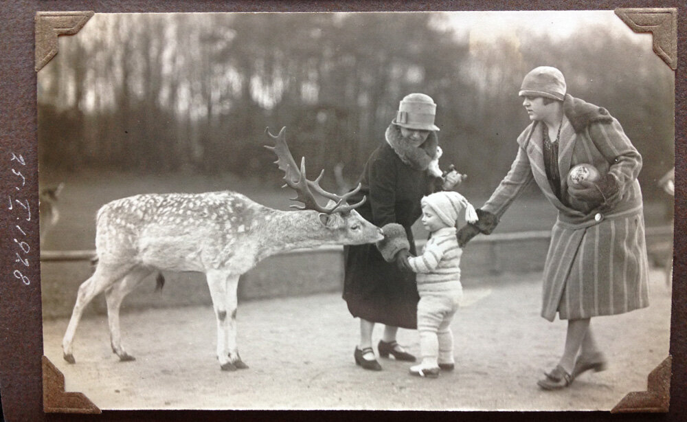 Ralph’s father August/Gus as a boy with family friends, 1920s