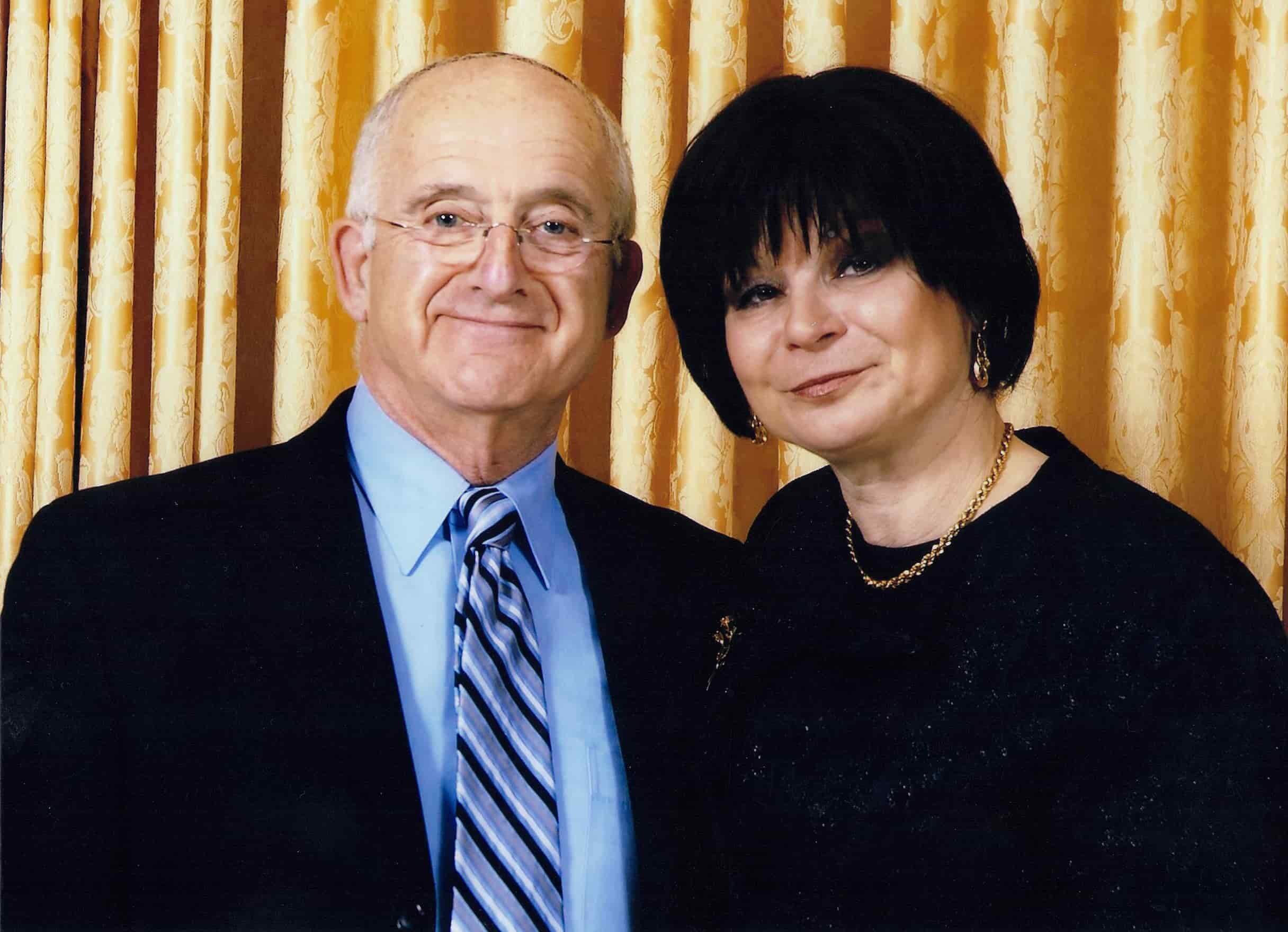 Gershon and his cousin Rosalie in Israel