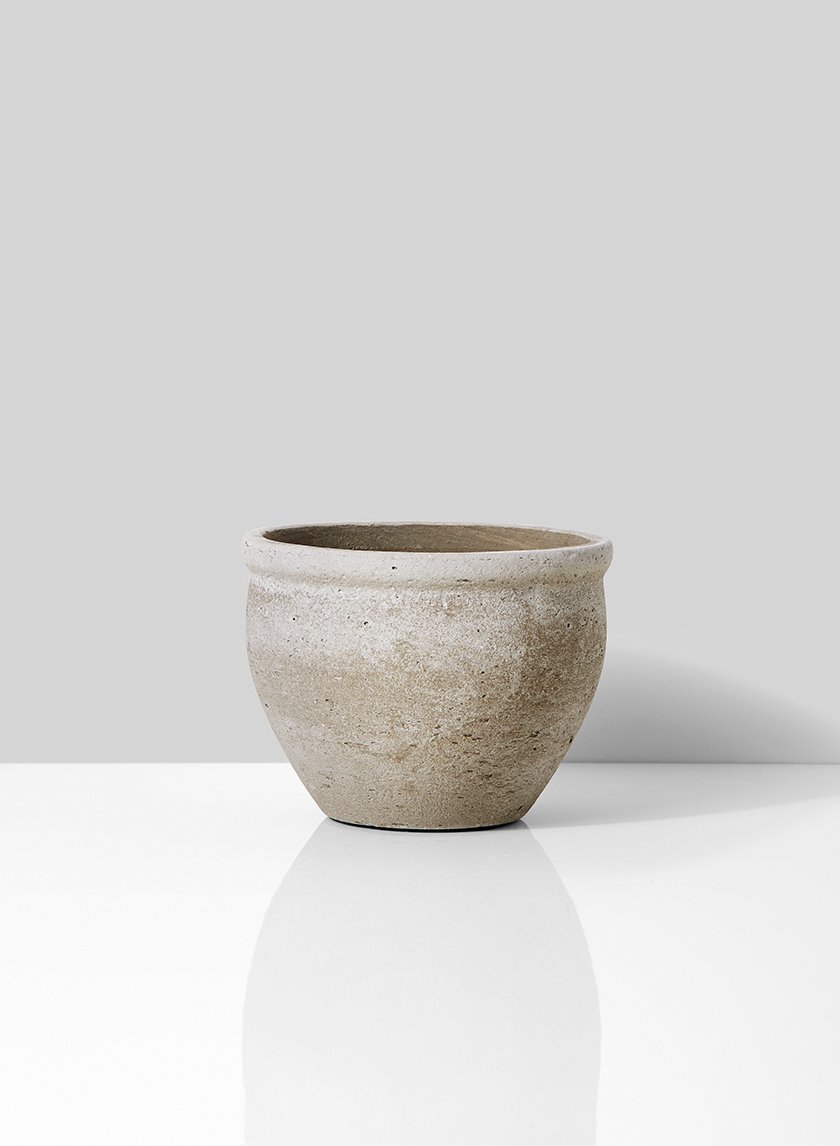 Armon Round Cement Pot