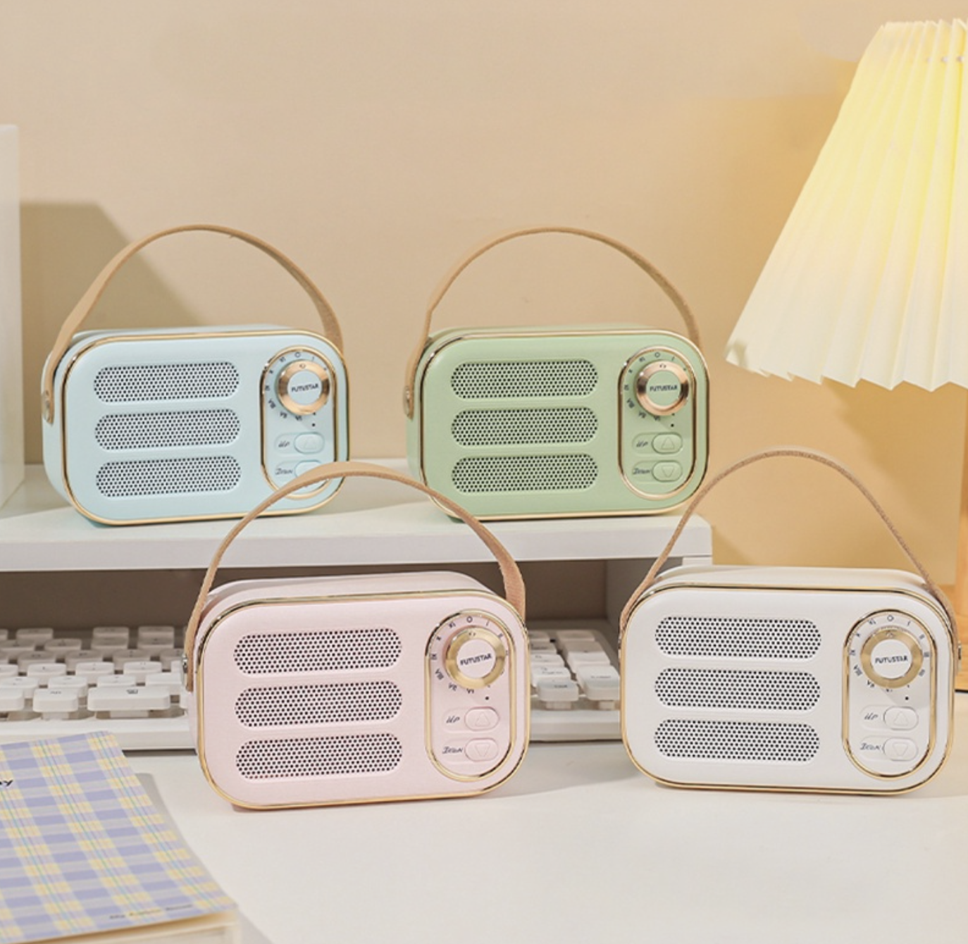 Rocko Vintage Mini Speaker.