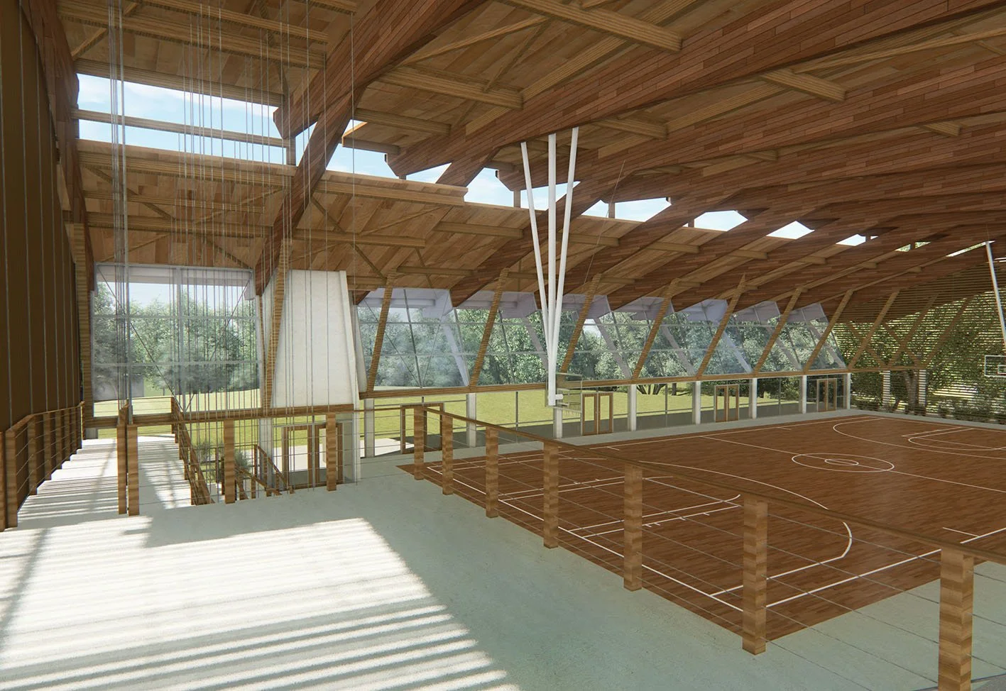 Ke Kula Kaiapuni O ʻĀnuenue Gymnasium