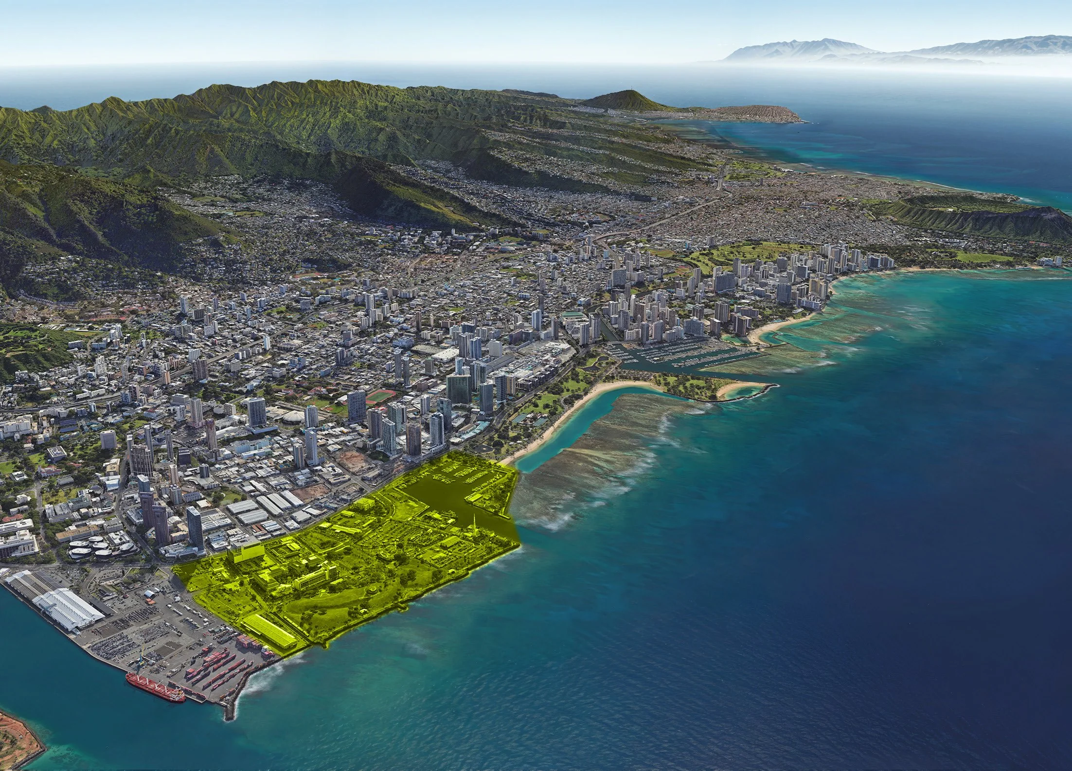 Kakaʻako Makai Policy Design Tank and 3D Modeling