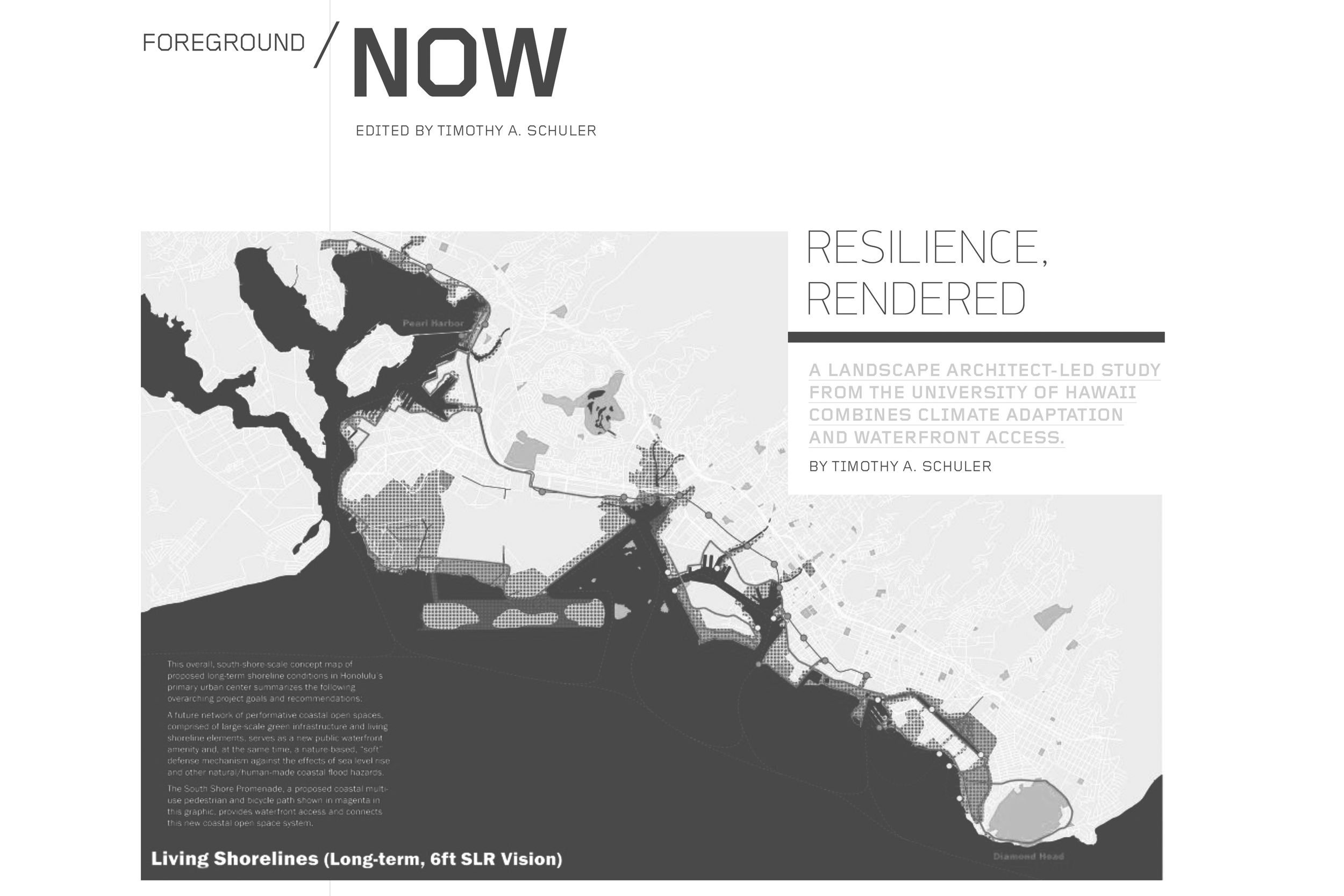 SOUTH SHORE PROJECT FEATURED IN LANDSCAPE ARCHITECTURE MAGAZINE