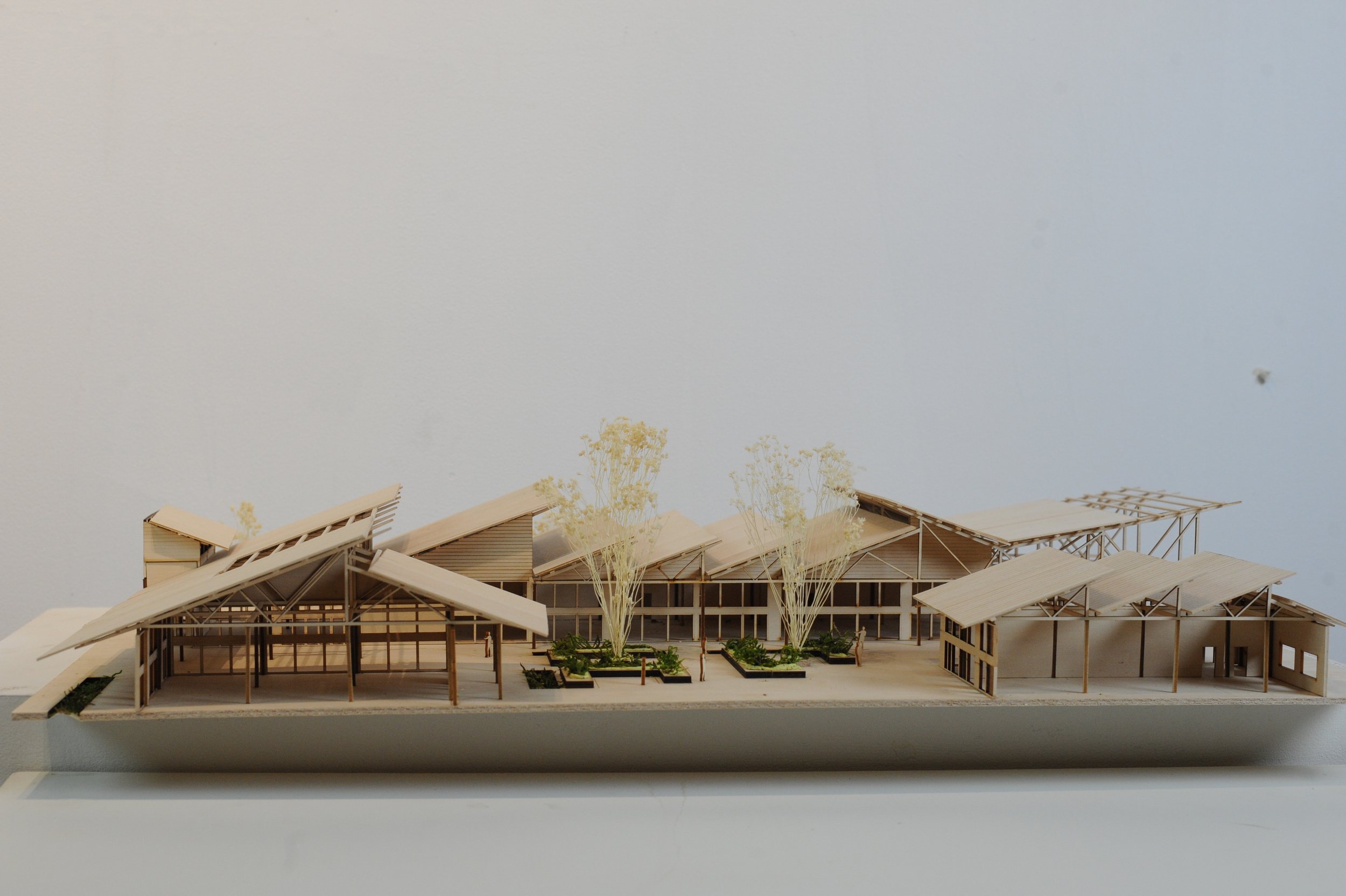 Tectonic models by ARCH 415 students