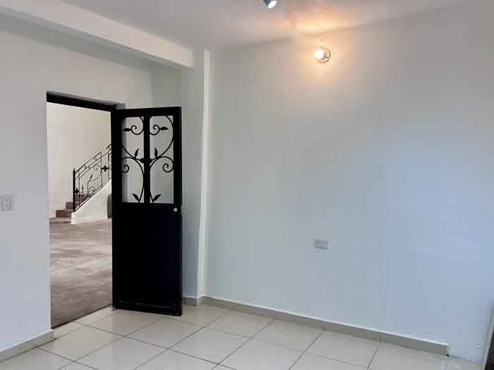 Offers a door to inside the atrium and outside