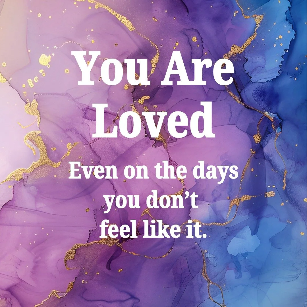 For years, I looked at my mistakes and thought they defined me. 
God looked at me and saw someone He loves.

Have you ever struggled to believe God loves you?