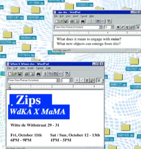 'Visual Cultures' Art Student Residency MaMA x WdKA Rotterdam, NL 2024