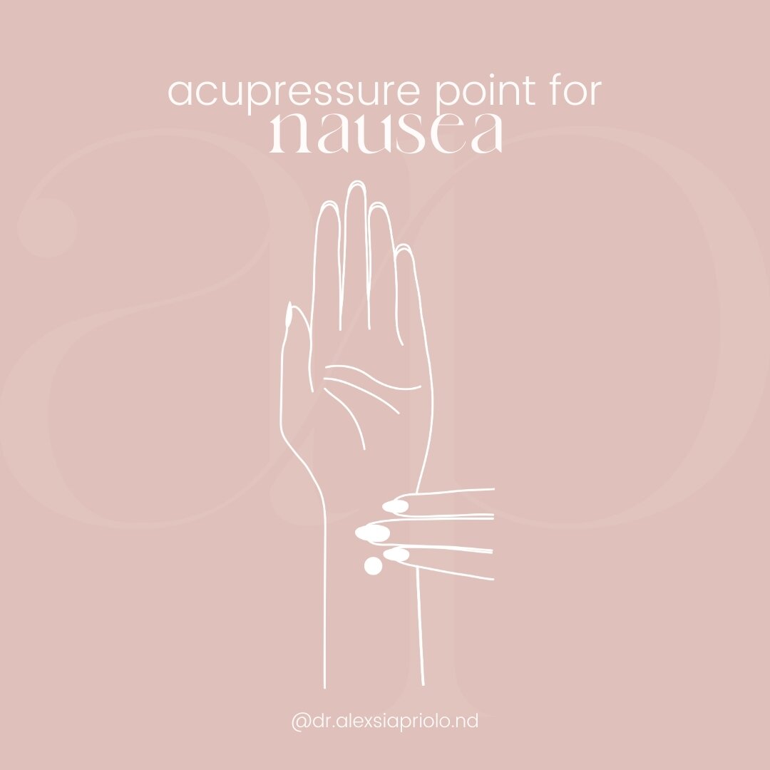 Acupressure may help to support postoperative nausea and vomiting.

Pericardium 6 is a great point to have in your tool box as it is helpful to reduce nausea and vomiting (&amp; I always teach it in my acupressure for birth class).

Pericardium 6 can