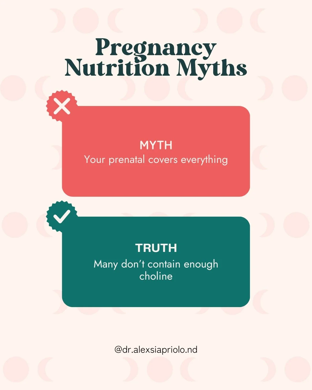Episode 4 is out today. I'm discussing important first trimester nutrients... which aren't always part of your prenatal. 

Plus, there are additional considerations if you have a particular diet, or a known prior deficiency. 

🎧 Podcast link in bio