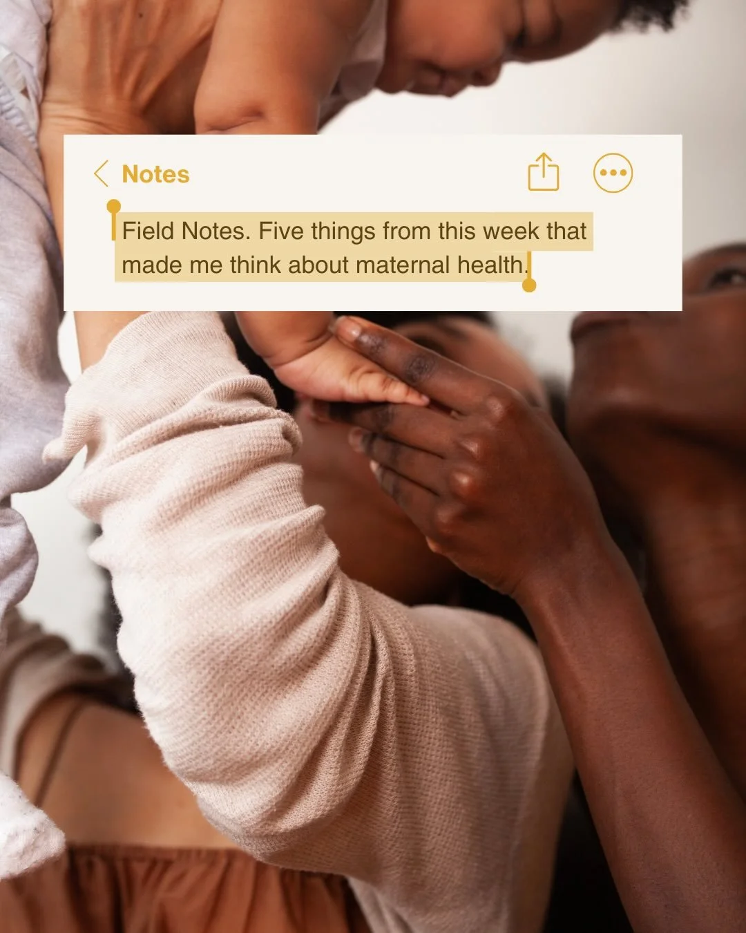 Field notes this week: 

〰️ reviewing modifiable risk factors for preterm birth, and how we can improve on these in a subsequent pregnancy
〰️ discussing the new guidelines for early pregnancy loss 
〰️ reviewing lab work with patients - why these numb