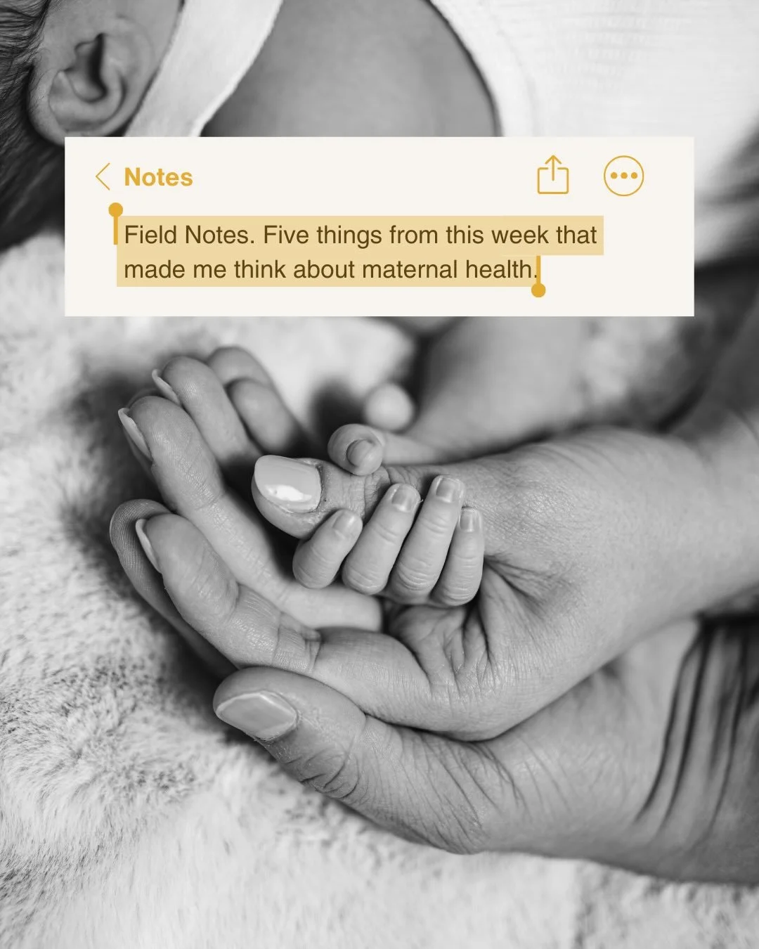 Field Notes, March Break edition. 

〰️ I&rsquo;ve ben finding myself being part of the transition from prenatal care back to general care. Advising clients of what needs to be tested and monitored in the postpartum if they were diagnosed with certain