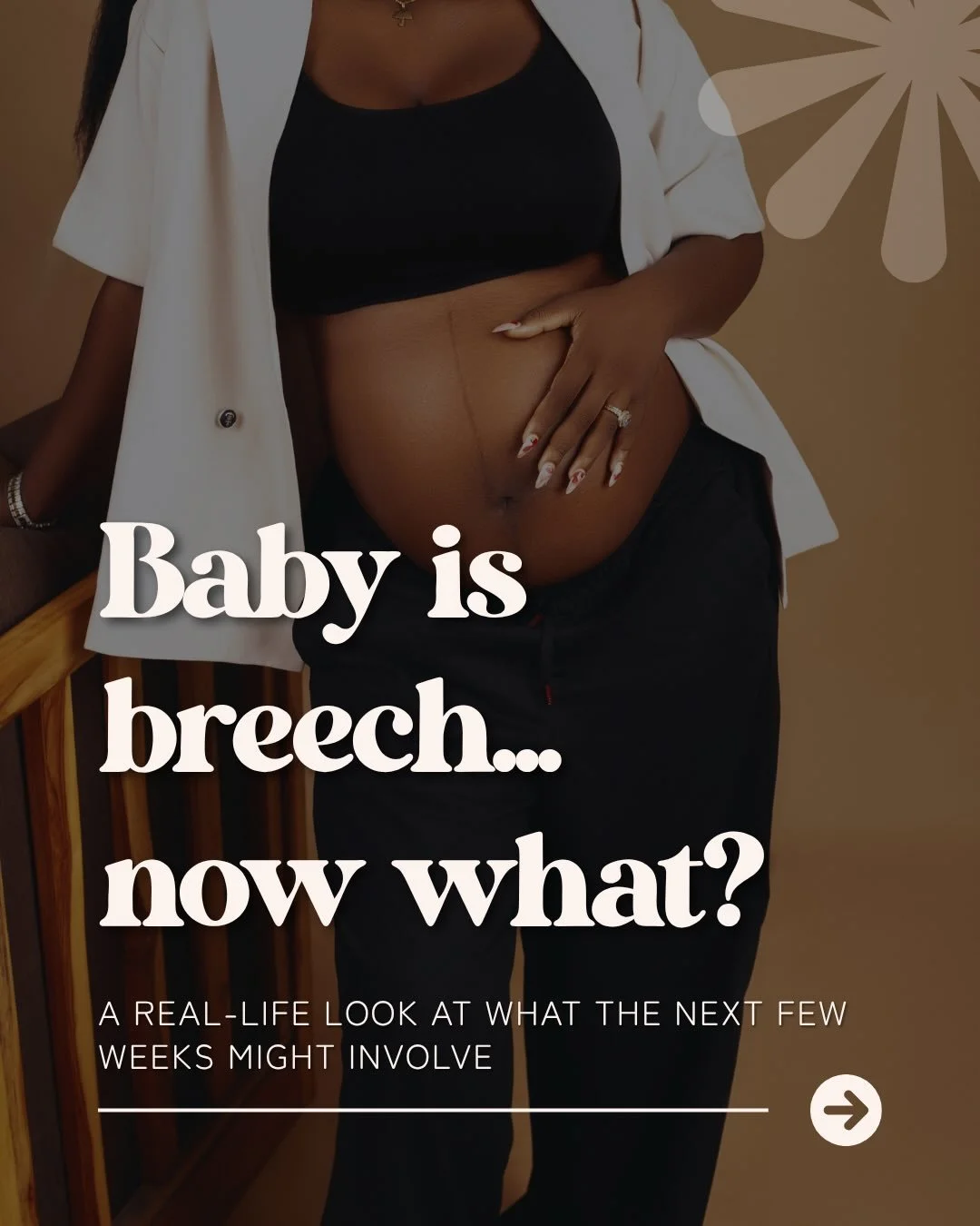 A breech birth (where baby&rsquo;s buttocks are down) is common in the second trimester of pregnancy. Typically most babies will turn head down, getting ready for birth.

But this doesn&rsquo;t always happen. Between 3-4% of babies are breech by full