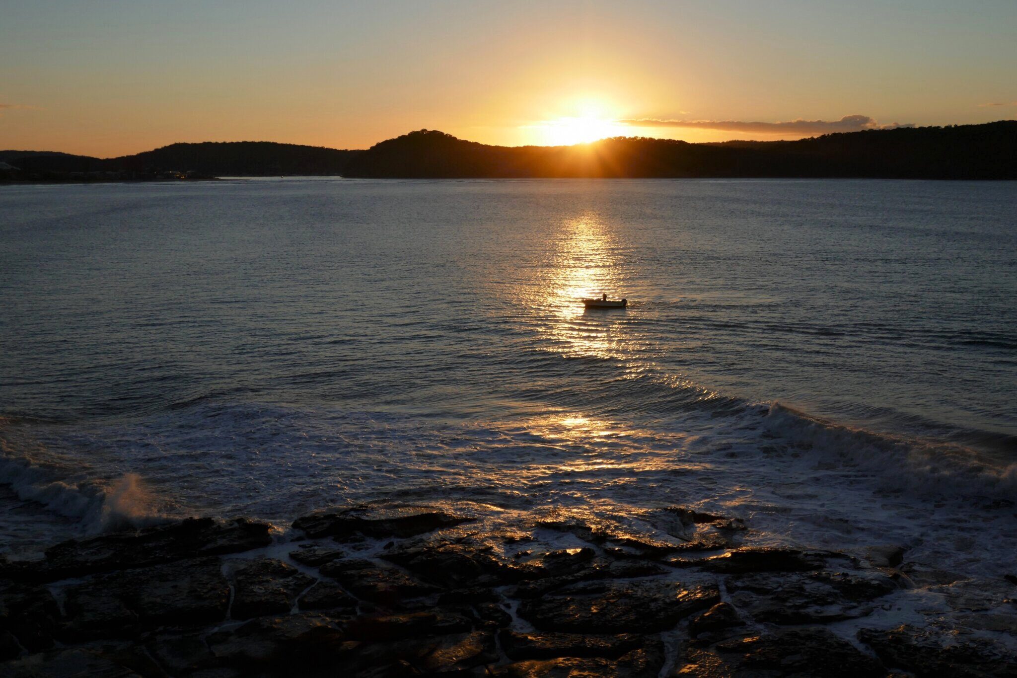 The lobster catch, Umina NSW