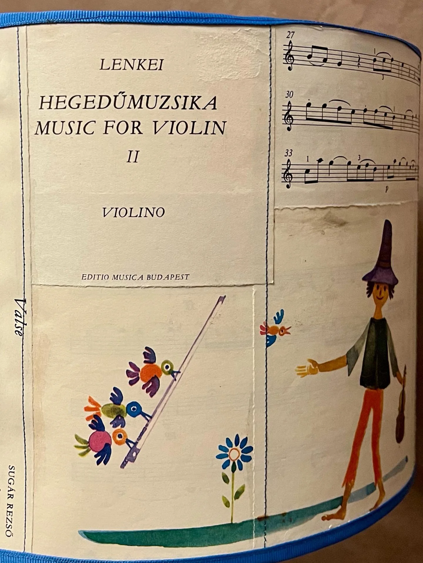 Wednesday #WIP [work in progress] ~ an imperfectly perfect prototype. I&rsquo;ve been experimenting ~ using vintage sheet music, machine stitched together, to revamp that lamp! 

The idea and process needs some refinement, but I am thinking old music