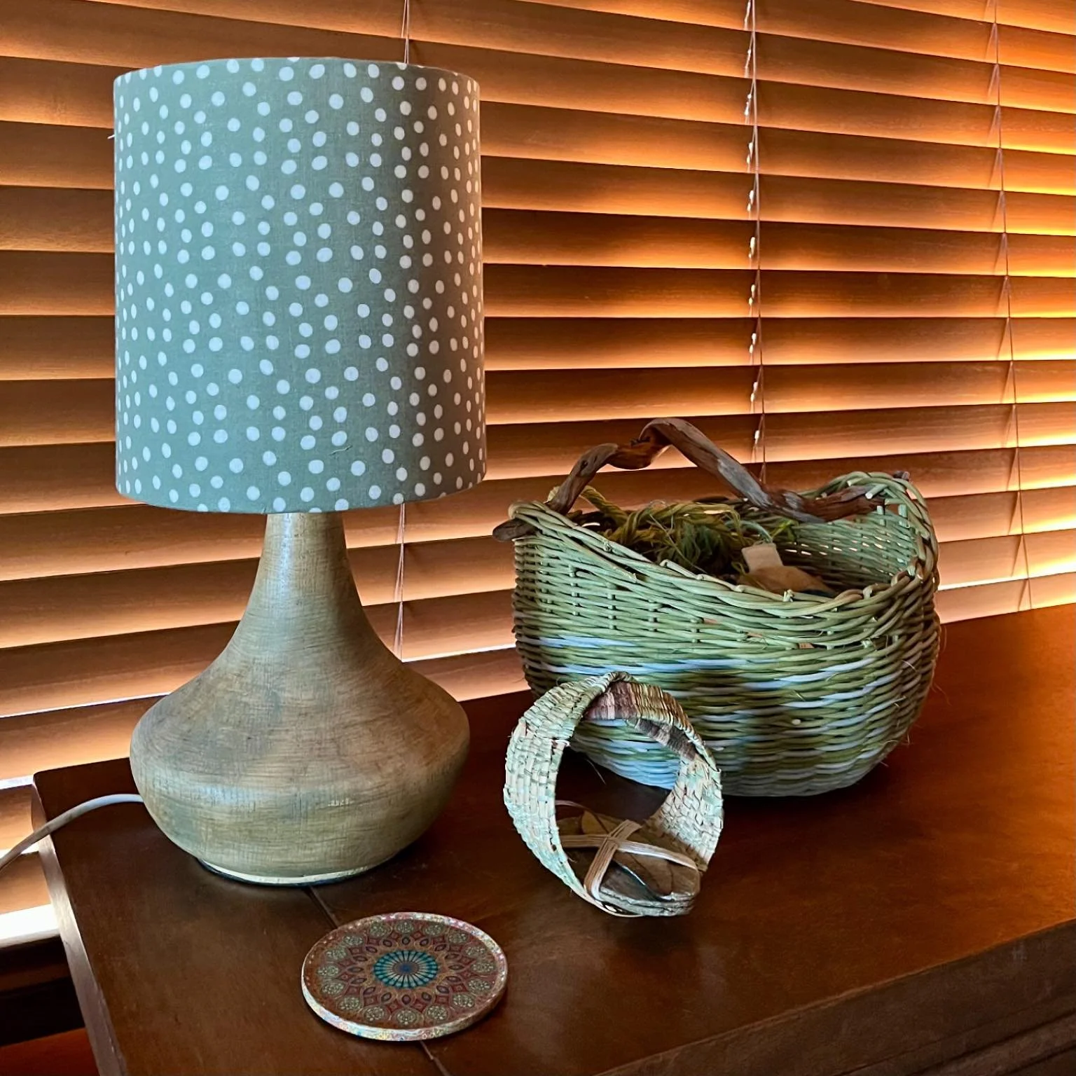 My weekend was all about being with friends, and making. We cooked, talked fabrics and sewing, shared creative ideas, knitted, and each finished a lampshade. This little one&rsquo;s for me, and it&rsquo;s a keeper. Life is remarkable!

#revampthatlam