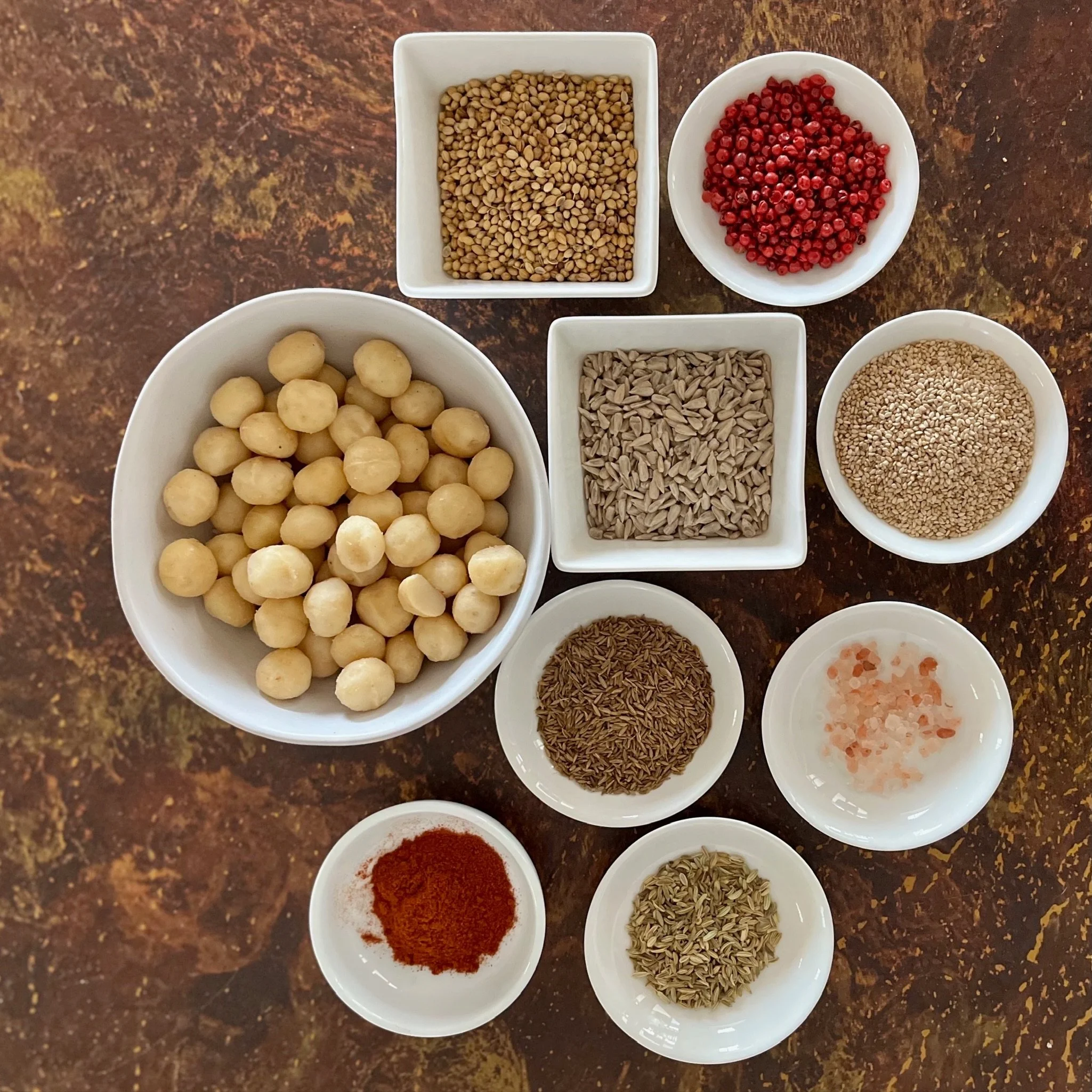 Have you tried our delicious Dunedoo Dukkah? Our Savoury Blend is full of bold, earthy flavours. Try it with your favourite bread, dipped in virgin olive oil and our dukkah. Create a crispy coating on fish, meat or vegetables or use as magic seasonin
