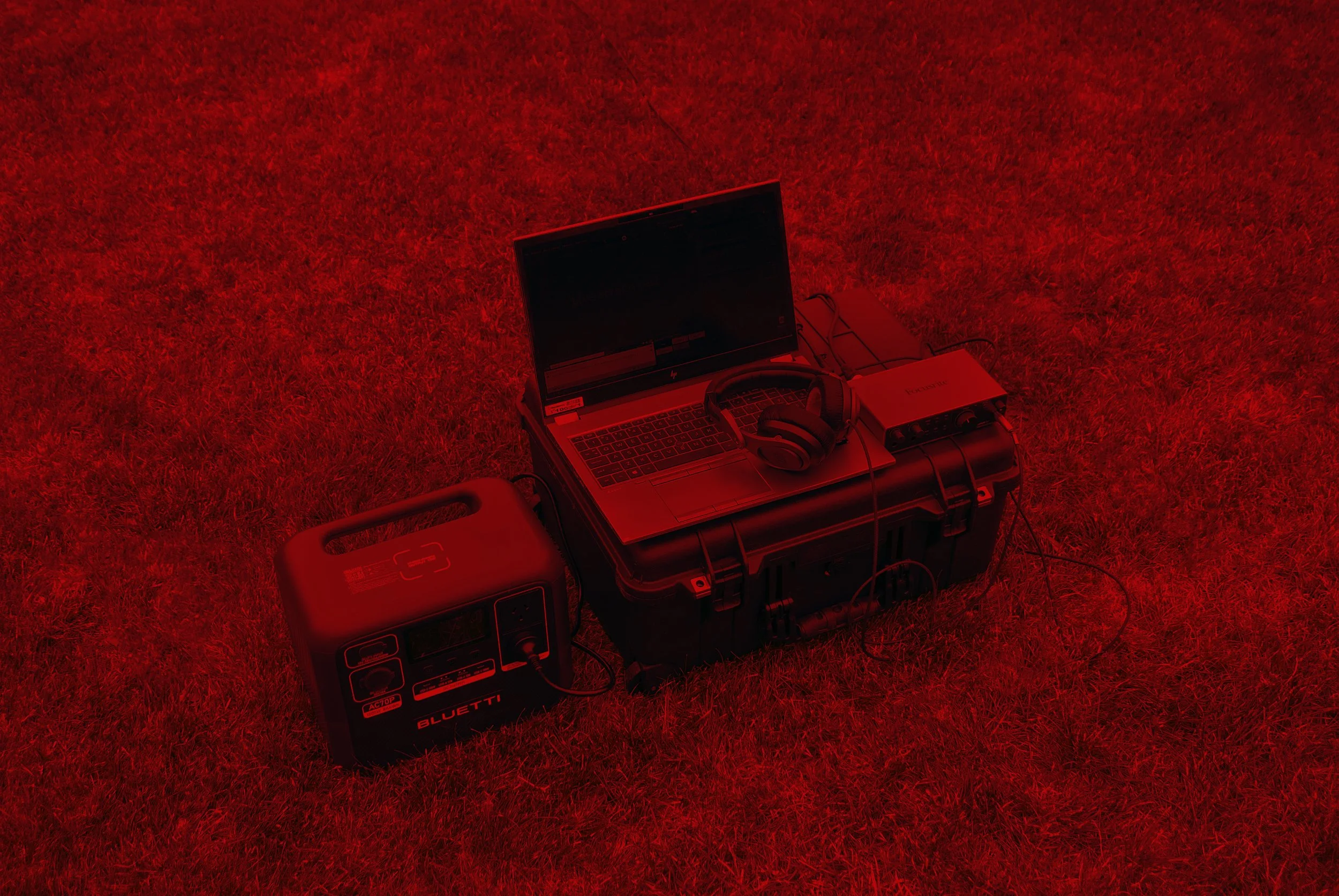 J Gillam, Portable broadcast kit (detail), 2026..jpg