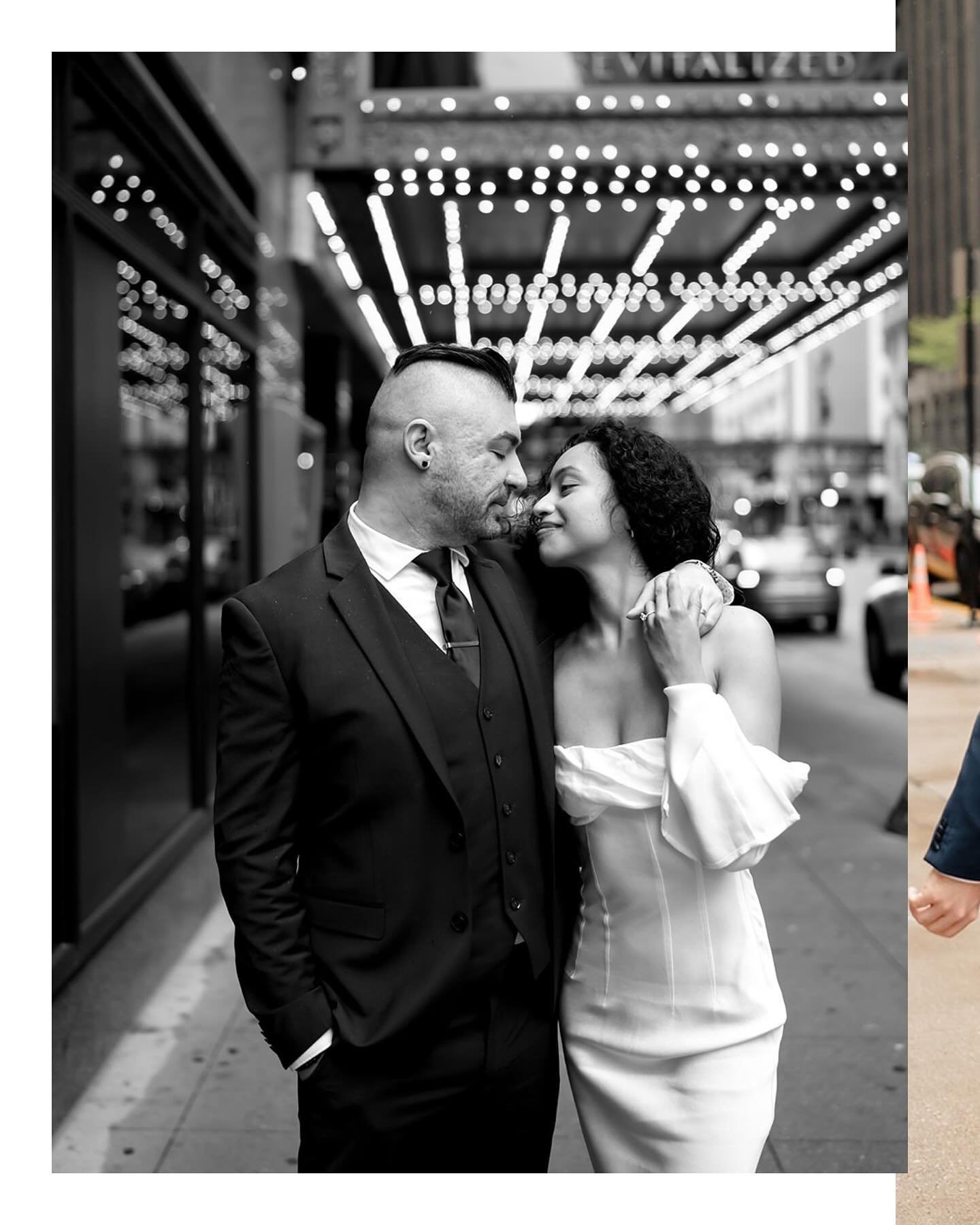A Chicago elopement story! It was so fun meeting these two at the courthouse for a quick portrait session after their ceremony. We had a perfect gloomy morning that really made all the pretty city lights sparkle!