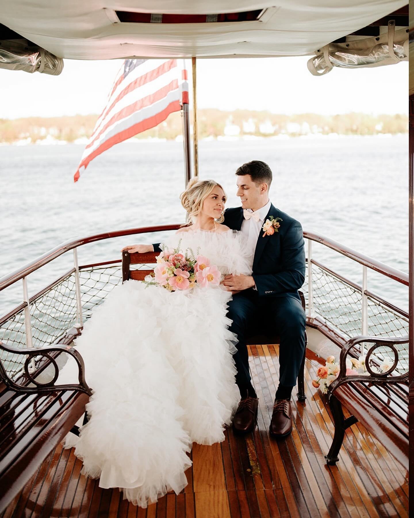 Such a dream! I have always wanted to photograph a couple on @cruiselakegeneva and when @graceful_events_weddings asked if I could photograph their styled shoot I couldn&rsquo;t contain my excitement! 

Amazing vendors: 
Design: @graceful_events_wedd