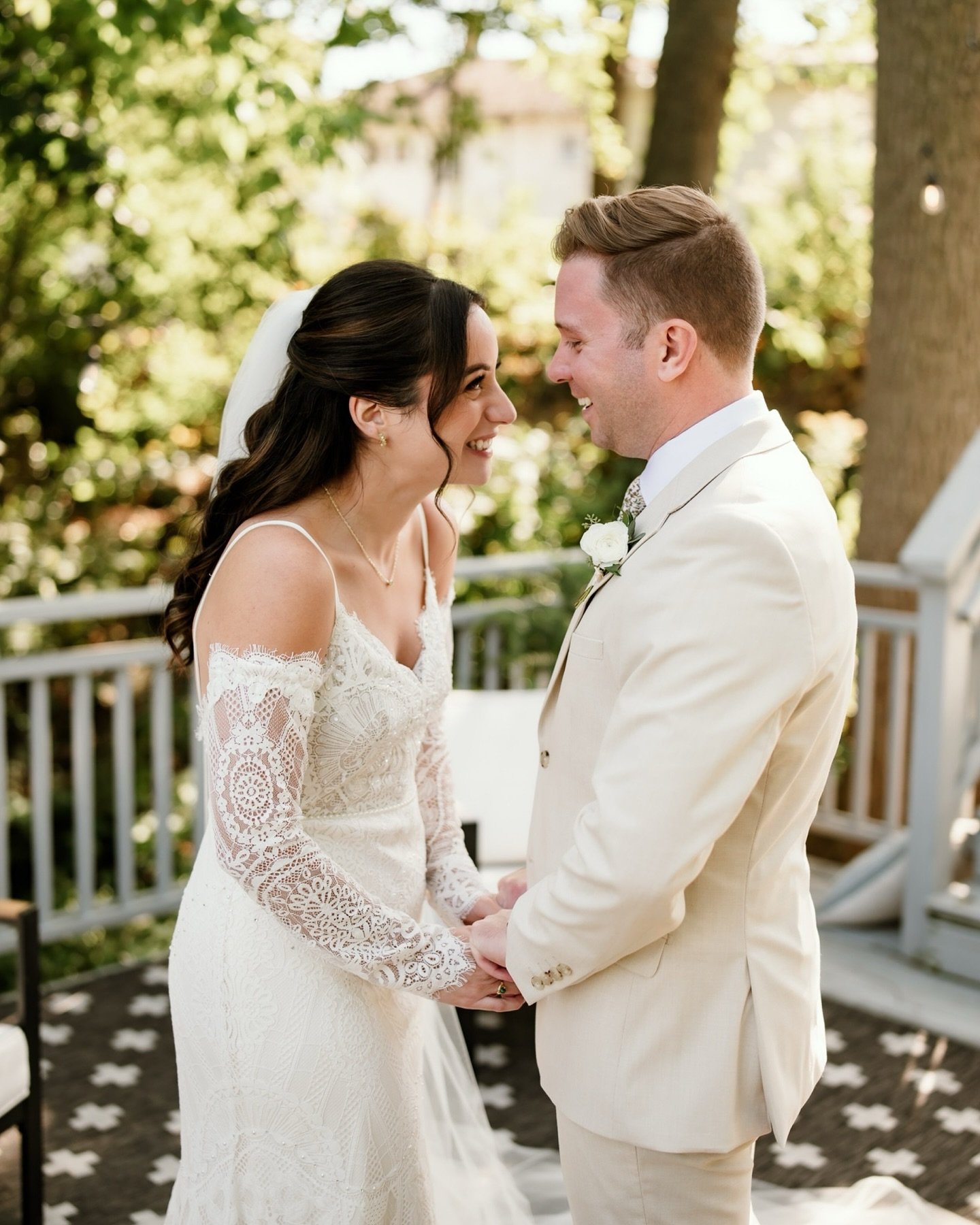 I loved capturing the quiet moments of Sofia and Alec while they got ready in the same AirBnb just separated by floors. The adorable house gave us the perfect space for pretty prep moments and also cute snuggles together before we took off to start t